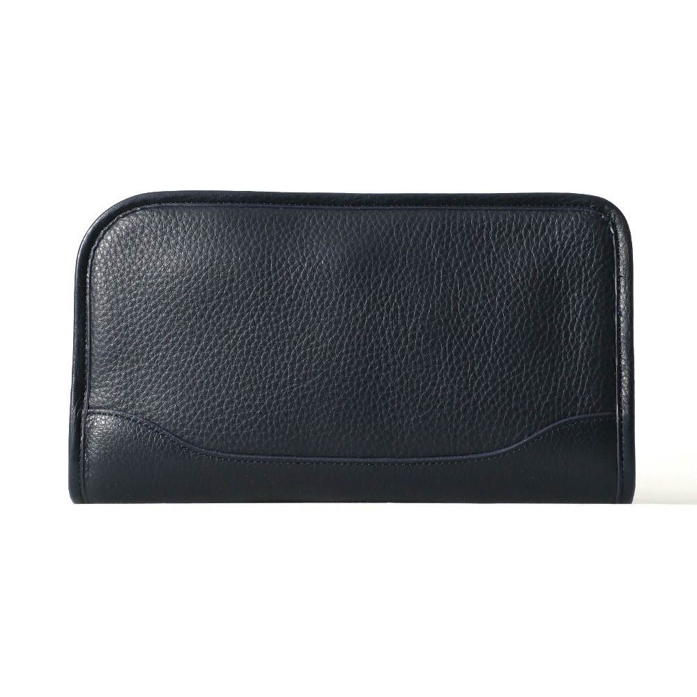 ペッレモルビダ　L字型財布　ネイビー ペッレモルビダ L字型財布 ネイビー